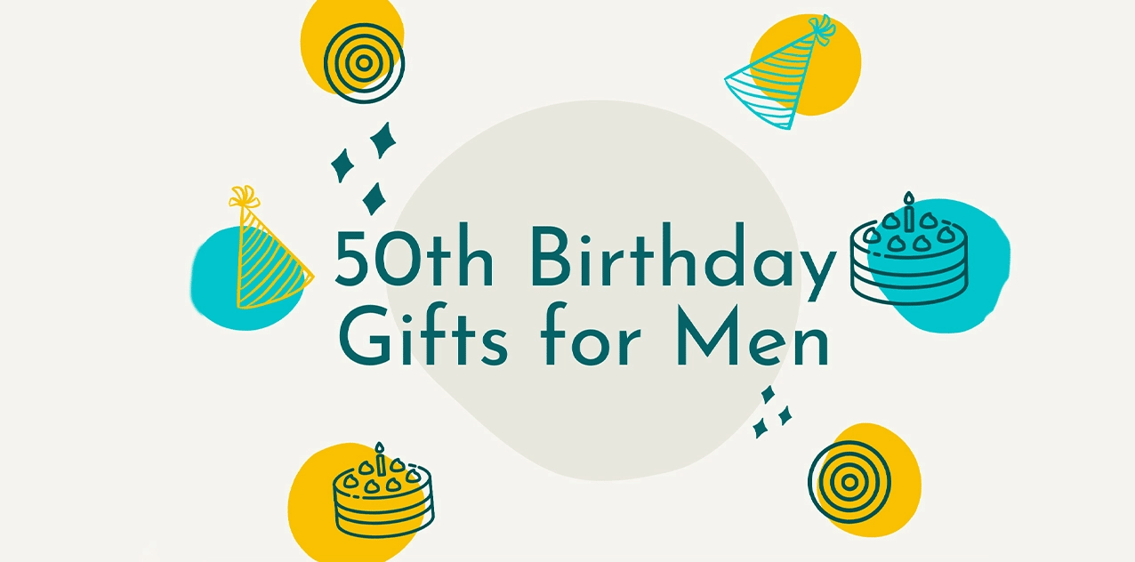 50th Birthday Gift Ideas for Men - Cover Image
