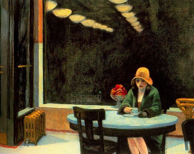 Automat by Edward Hopper