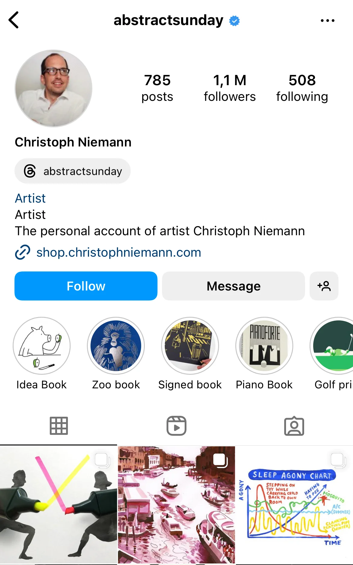 Christoph Niemann Instagram