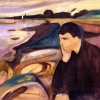 Melancholy by Edward Munch