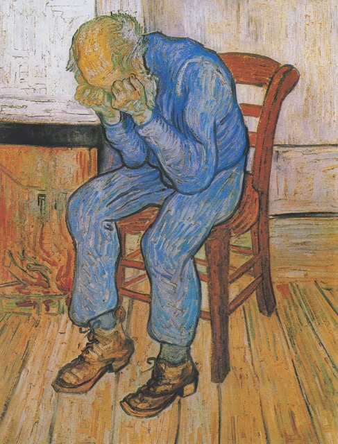 At Eternity's Gate by Vincent van Gogh