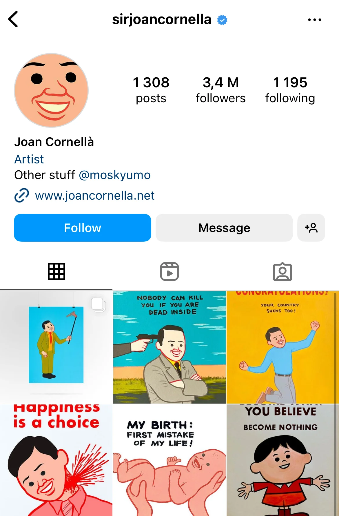 Joan Cornellà Instagram
