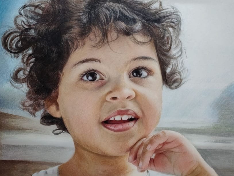 Family newest Portrait, Portrait from photo, Commission portrait, Baby portrait, Realistic portrait, Custom handmade portrait, Personal portrait